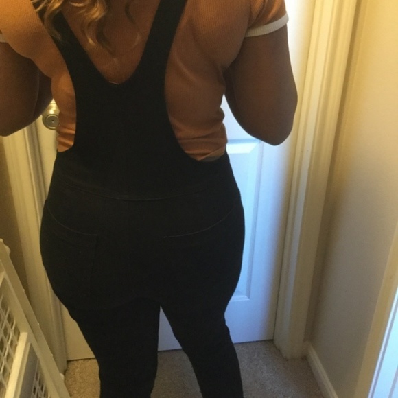 Women's Black Free People Jumpsuit Size 8 - Picture 2 of 3